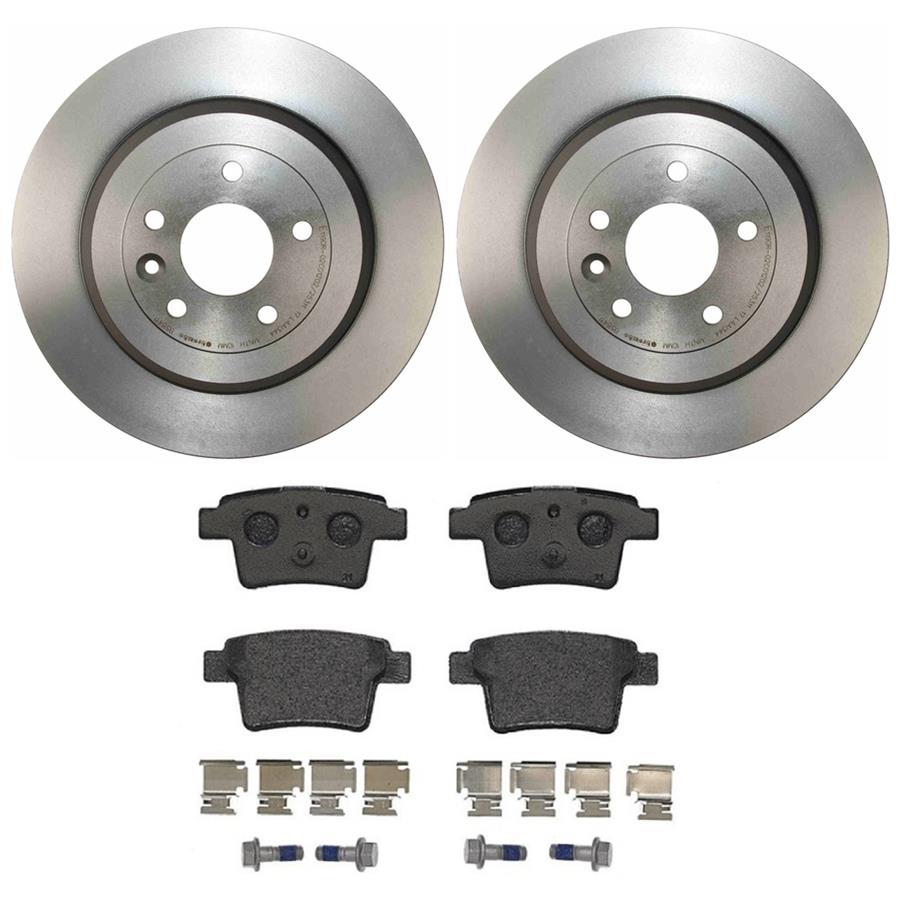 Brembo Disc Brake Pad and Rotor Kits KT04226
