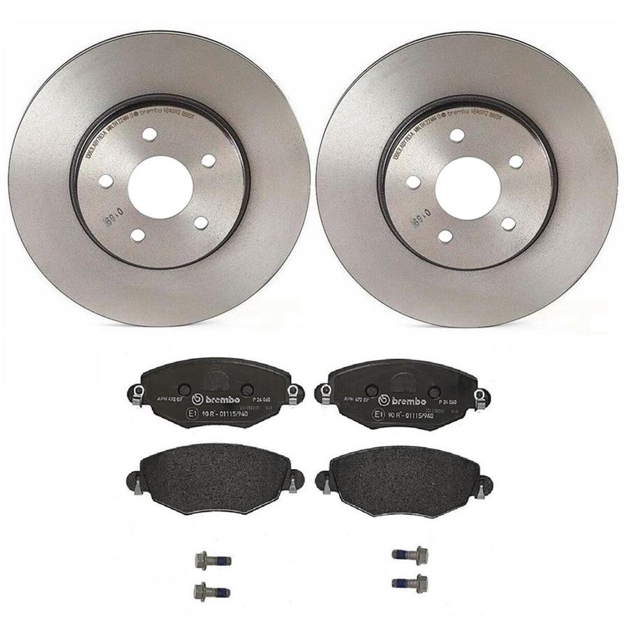 Brembo Disc Brake Pad and Rotor Kits KT04235