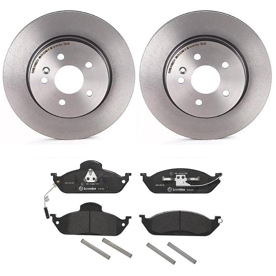 Brembo Disc Brake Pad and Rotor Kits KT04237