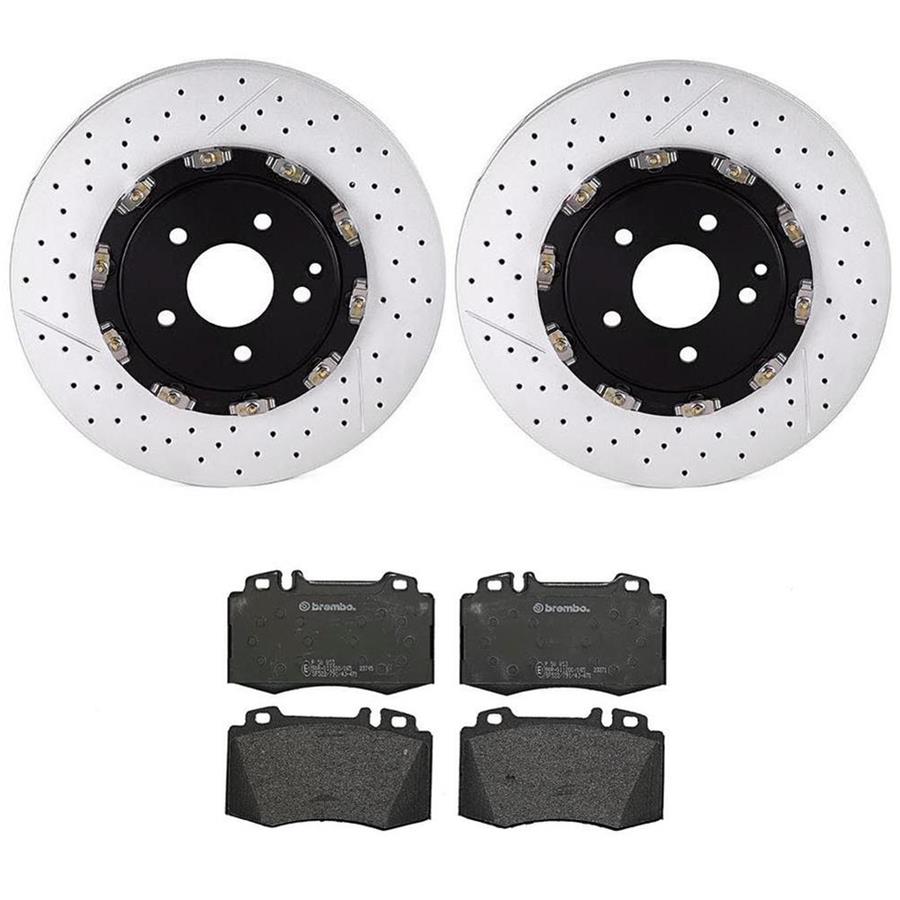 Brembo Disc Brake Pad and Rotor Kits KT04251
