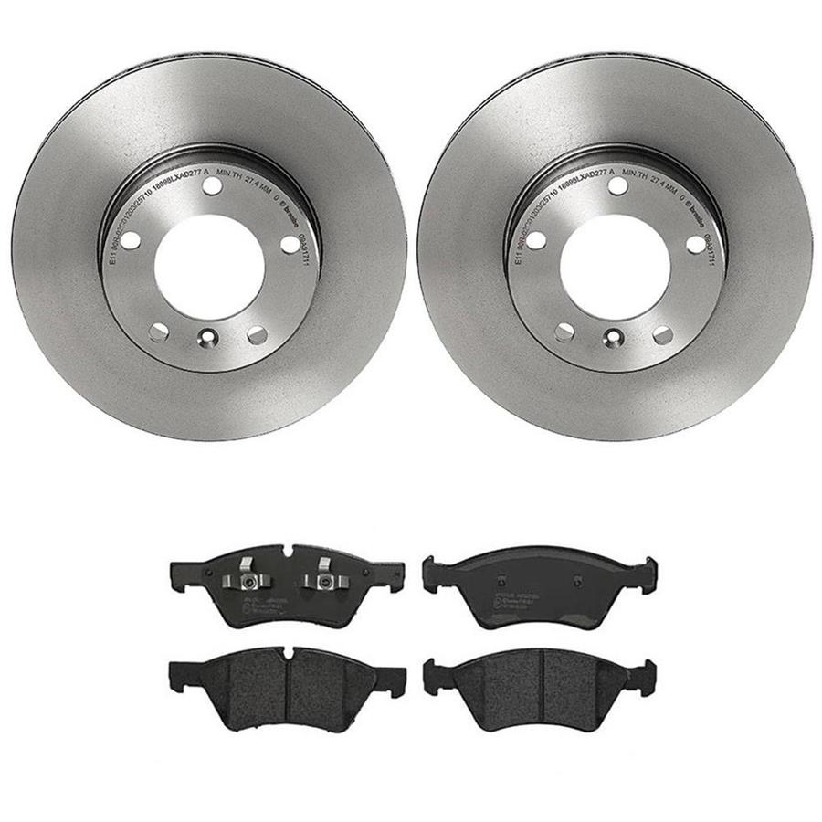 Brembo Disc Brake Pad and Rotor Kits KT04258
