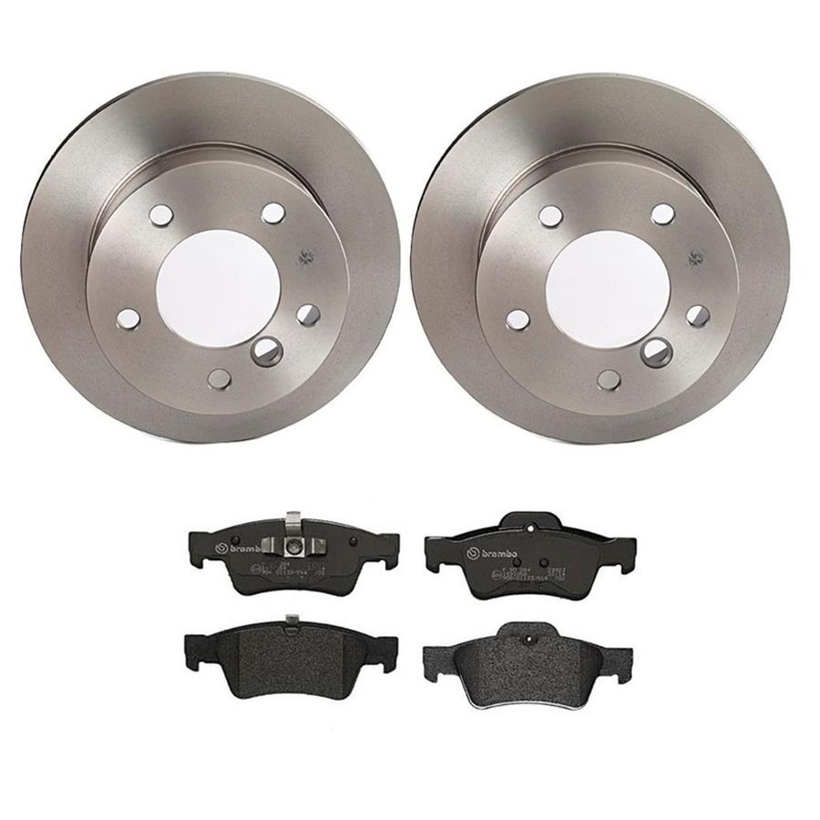Brembo Disc Brake Pad and Rotor Kits KT04267