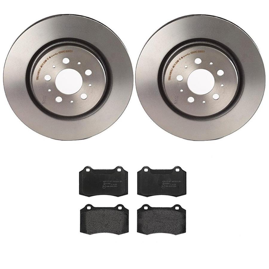 Brembo Disc Brake Pad and Rotor Kits KT04272