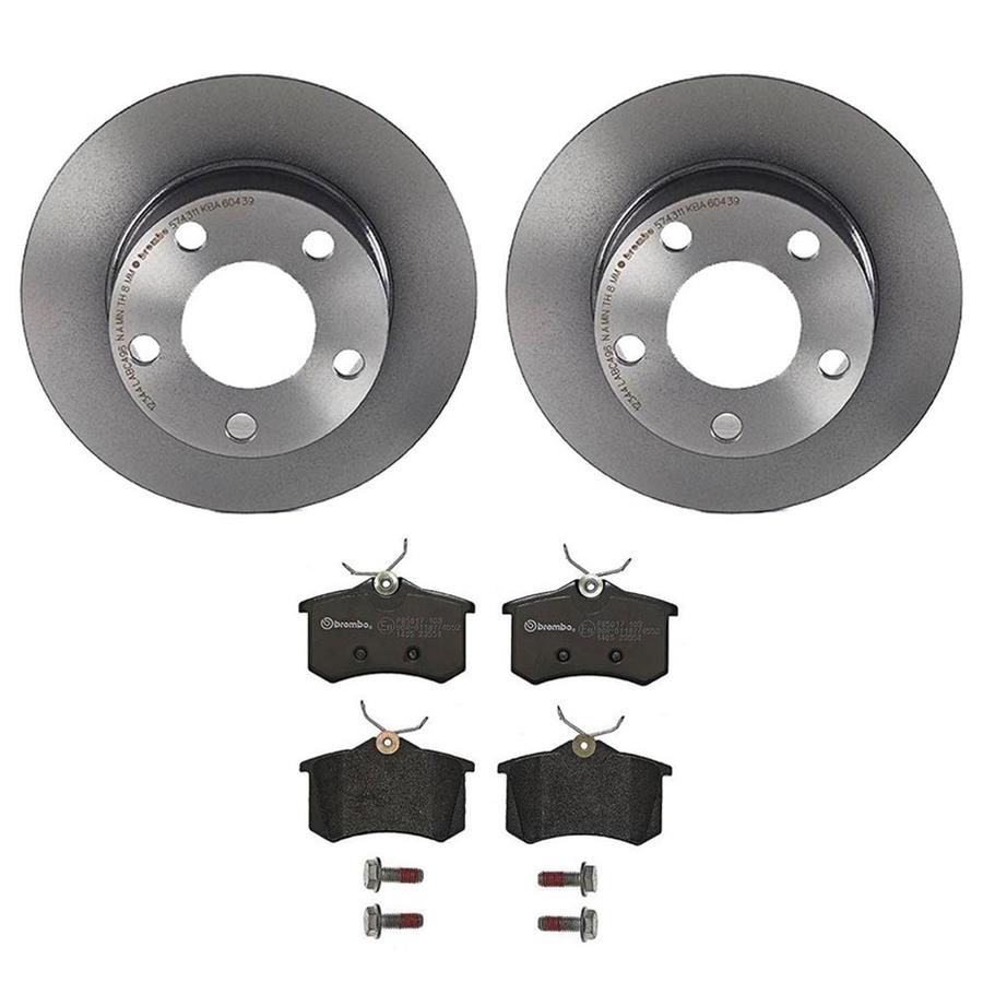 Brembo Disc Brake Pad and Rotor Kits KT04283