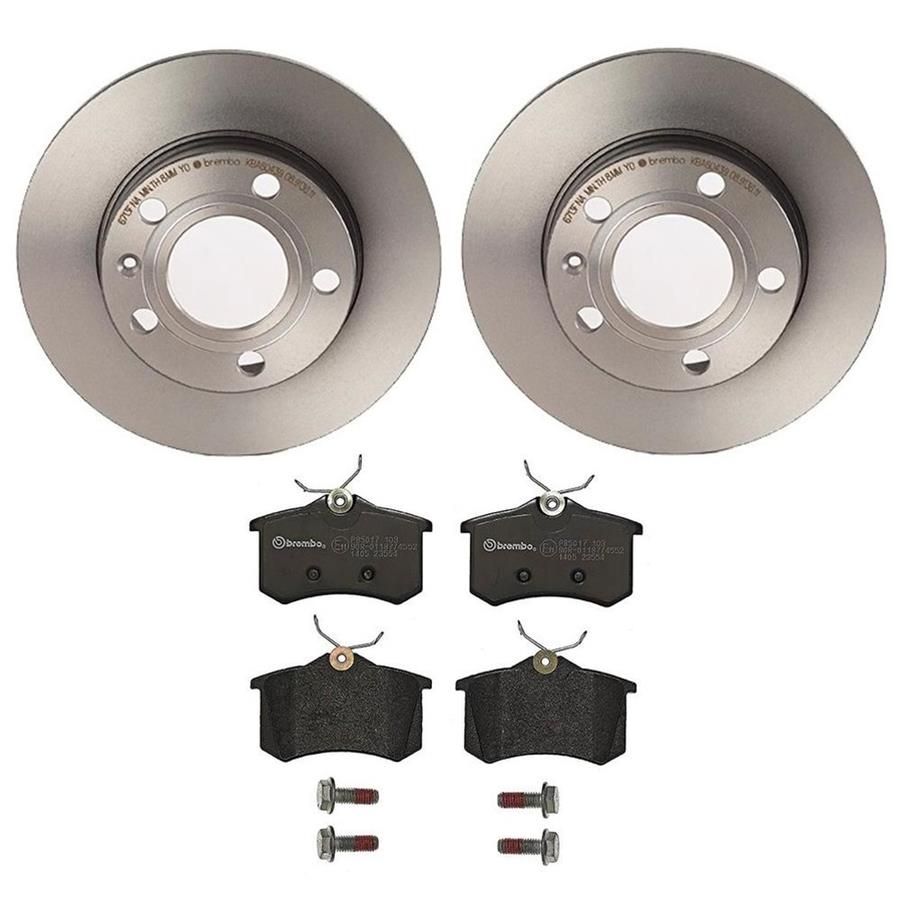 Brembo Disc Brake Pad and Rotor Kits KT04284