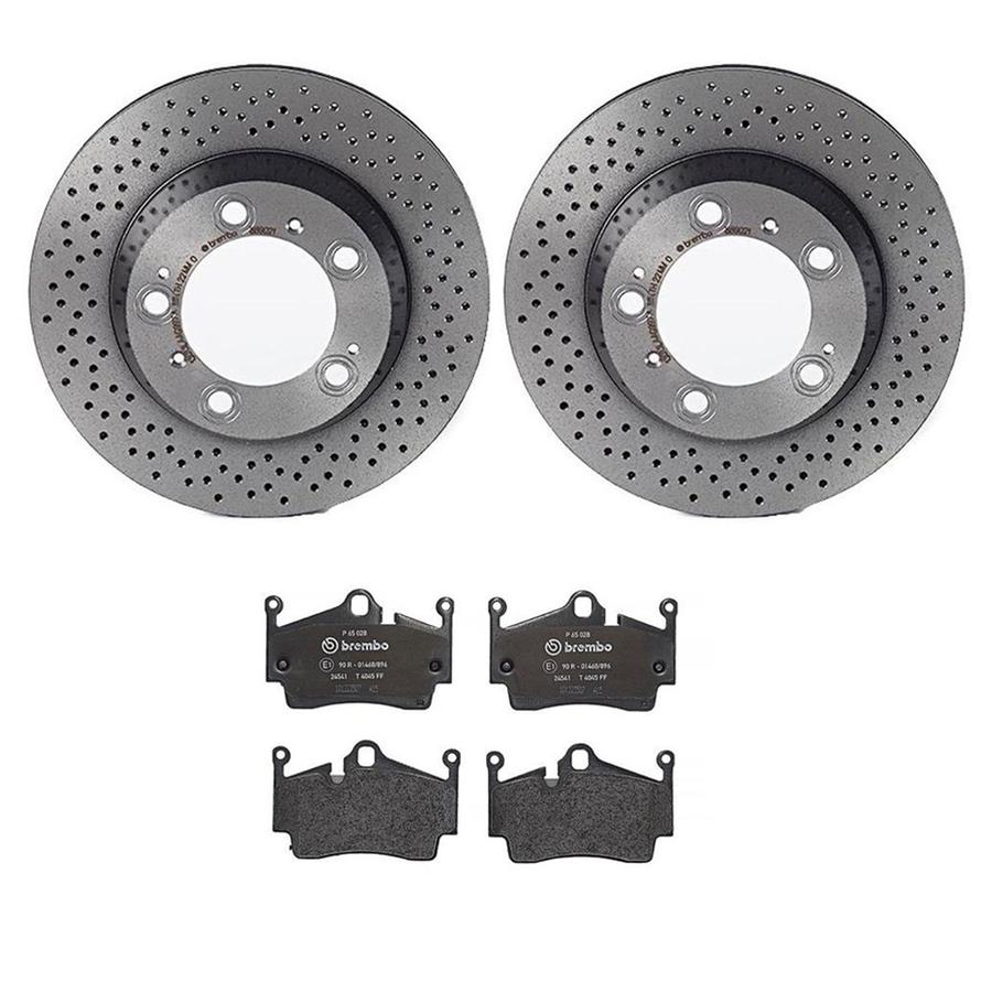 Brembo Disc Brake Pad and Rotor Kits KT04285