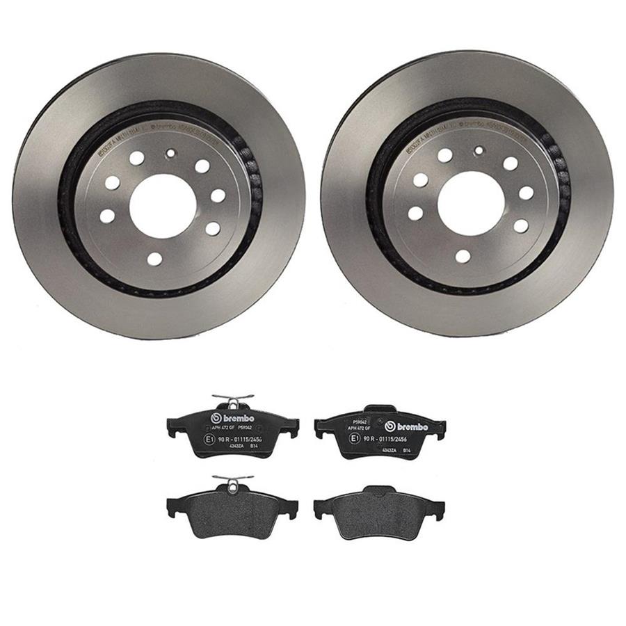 Brembo Disc Brake Pad and Rotor Kits KT04292