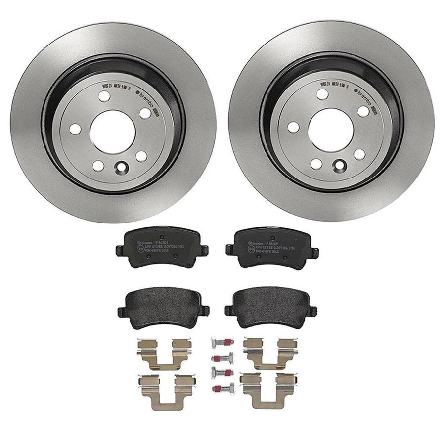 Brembo Disc Brake Pad and Rotor Kits KT04309