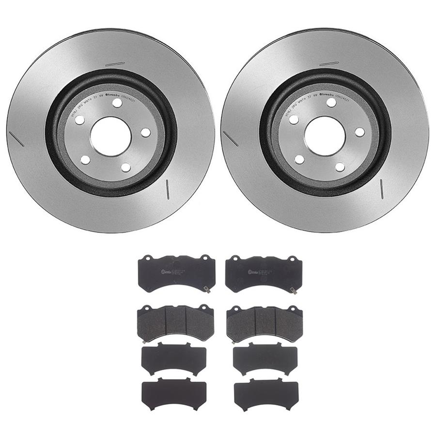 Brembo Disc Brake Pad and Rotor Kits KT04315