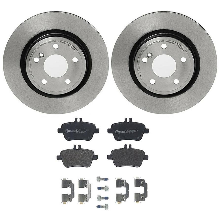 Brembo Disc Brake Pad and Rotor Kits KT04318