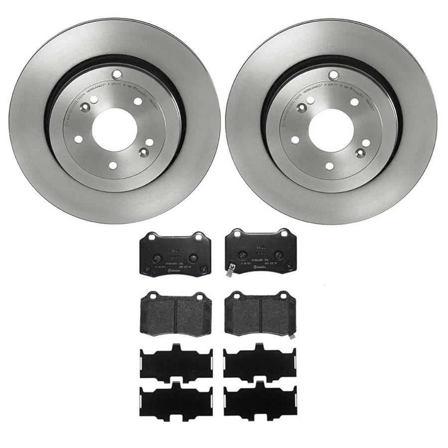 Brembo Disc Brake Pad and Rotor Kits KT04321