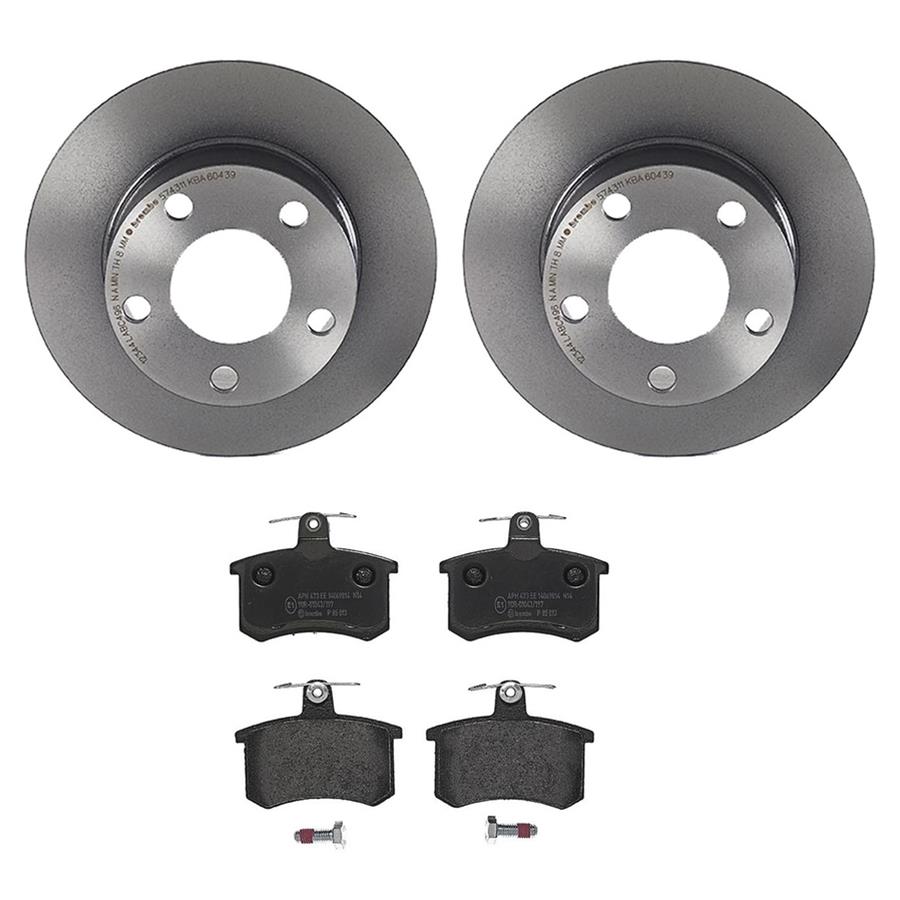 Brembo Disc Brake Pad and Rotor Kits KT04325