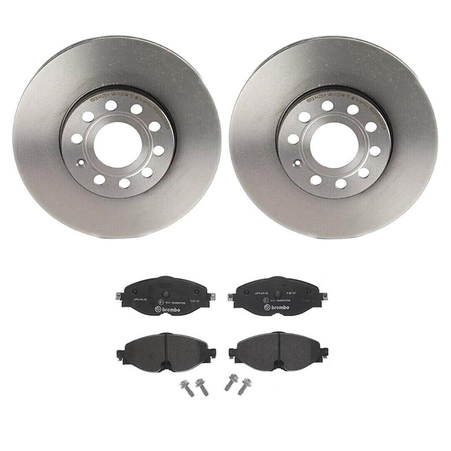 Brembo Disc Brake Pad and Rotor Kits KT04328