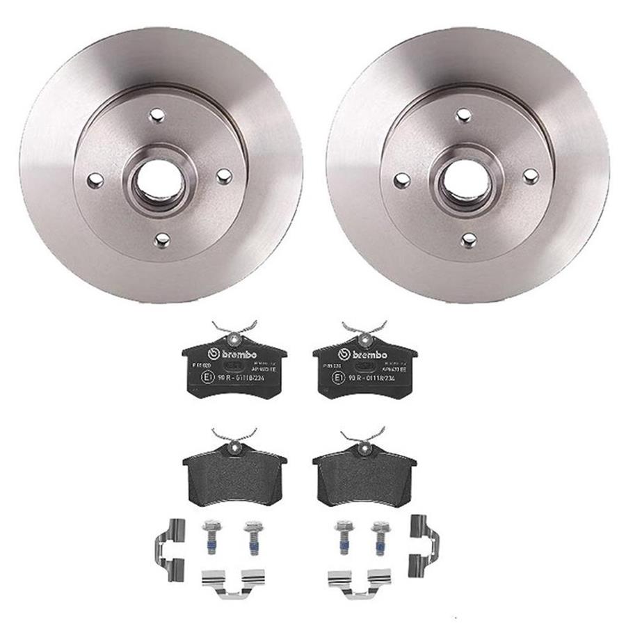 Brembo Disc Brake Pad and Rotor Kits KT04337