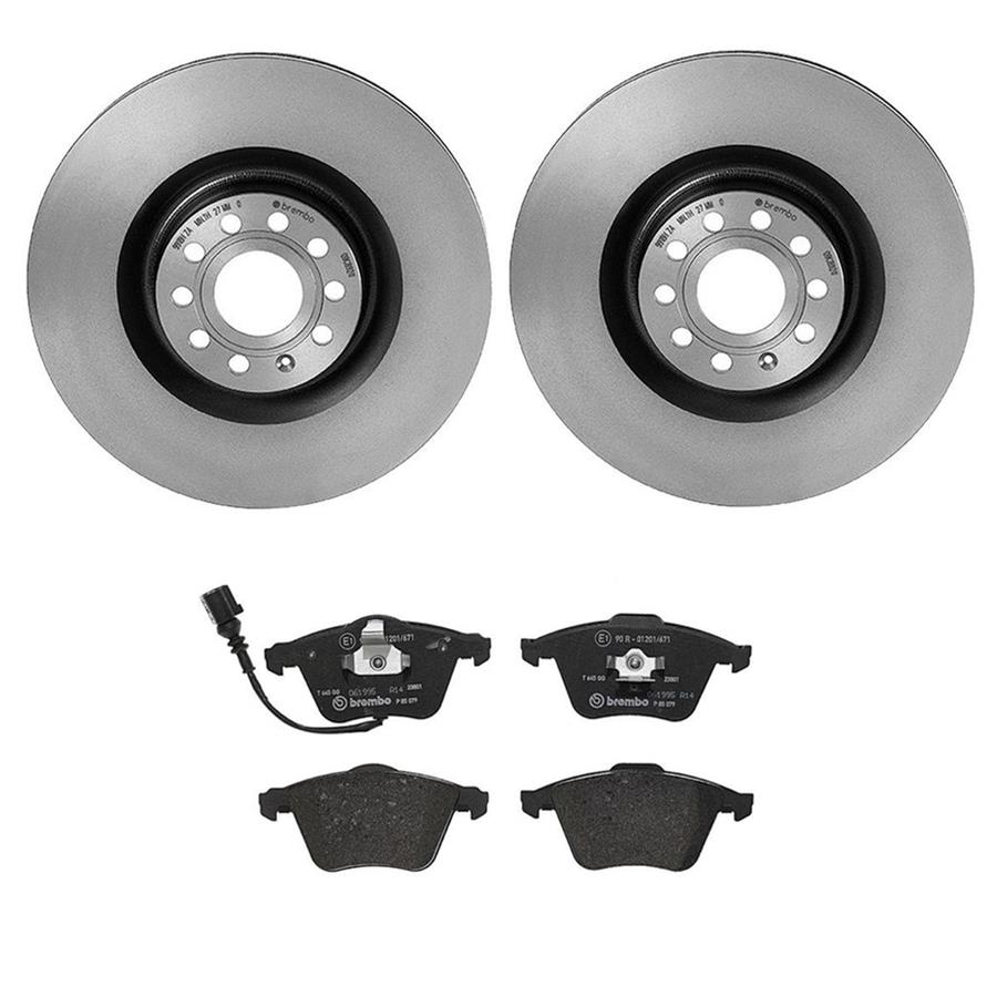 Brembo Disc Brake Pad and Rotor Kits KT04343