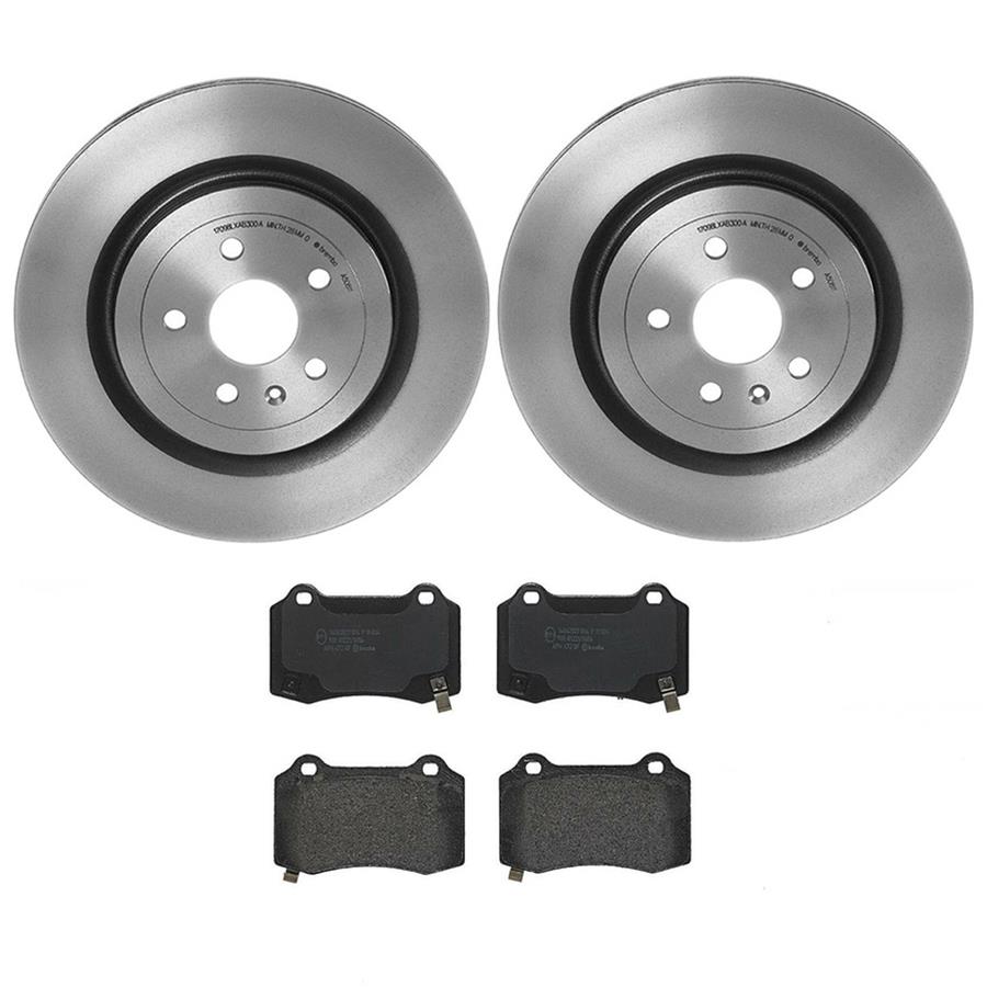 Brembo Disc Brake Pad and Rotor Kits KT04347