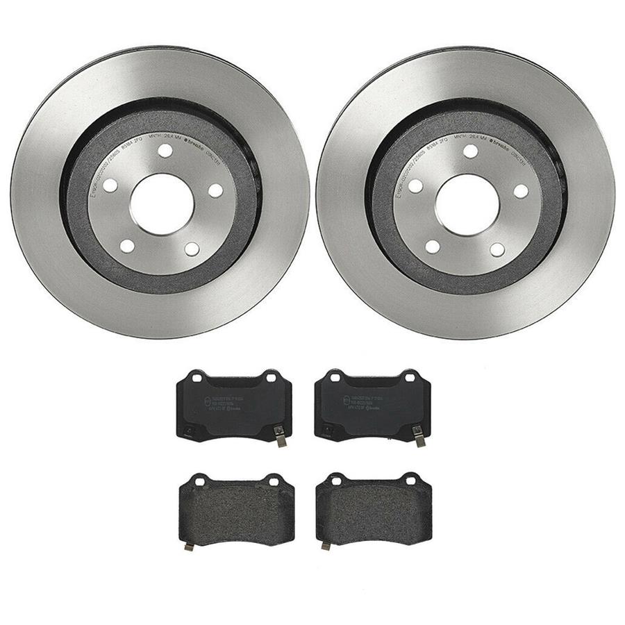 Brembo Disc Brake Pad and Rotor Kits KT04348