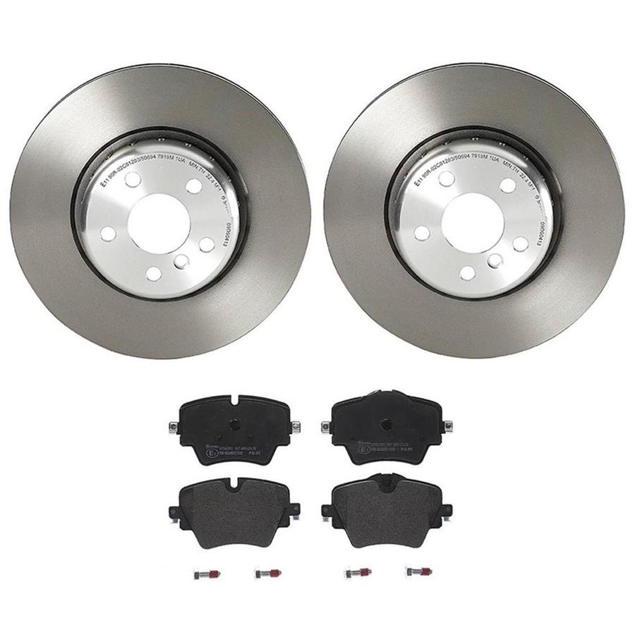 Brembo Disc Brake Pad and Rotor Kits KT04356