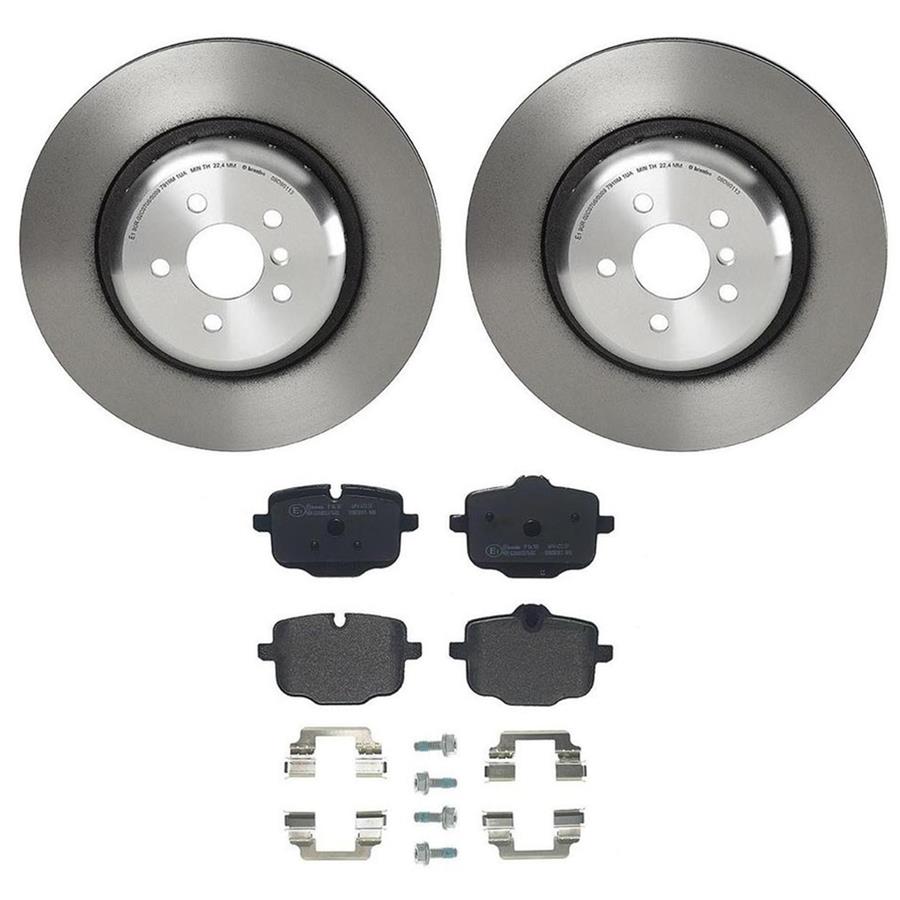 Brembo Disc Brake Pad and Rotor Kits KT04370