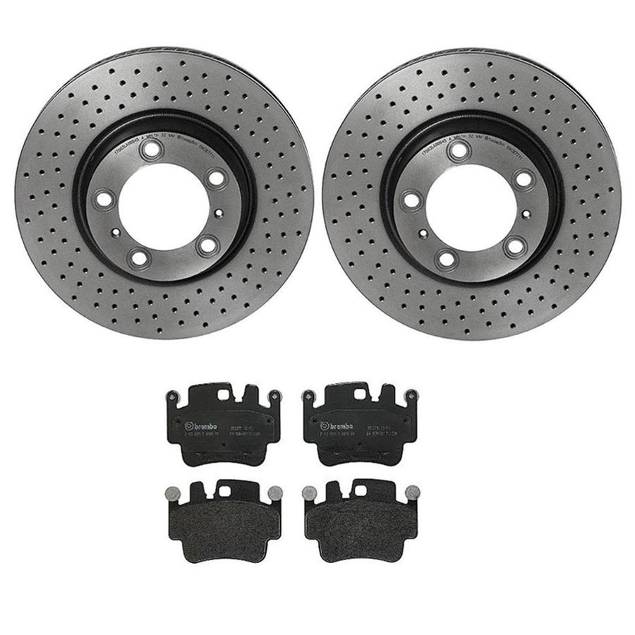 Brembo Disc Brake Pad and Rotor Kits KT04377
