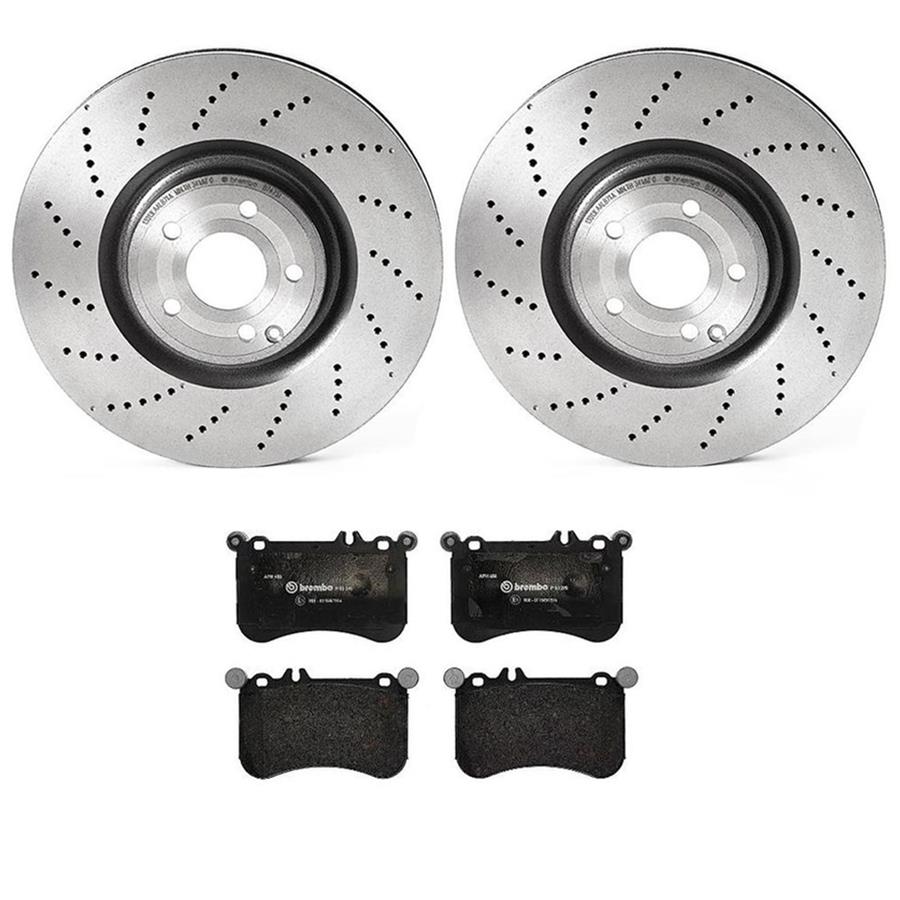Brembo Disc Brake Pad and Rotor Kits KT04379