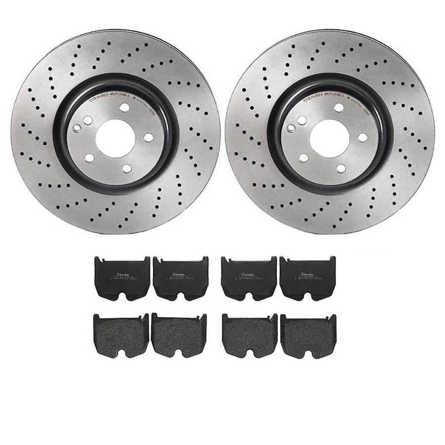 Brembo Disc Brake Pad and Rotor Kits KT04382