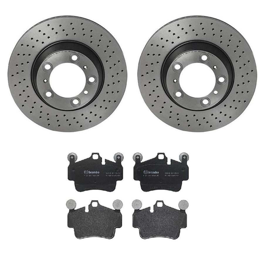 Brembo Disc Brake Pad and Rotor Kits KT04387