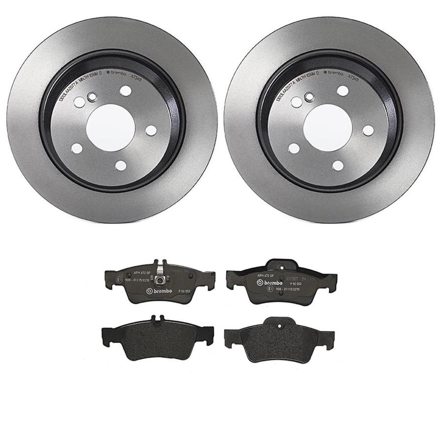 Brembo Disc Brake Pad and Rotor Kits KT04405