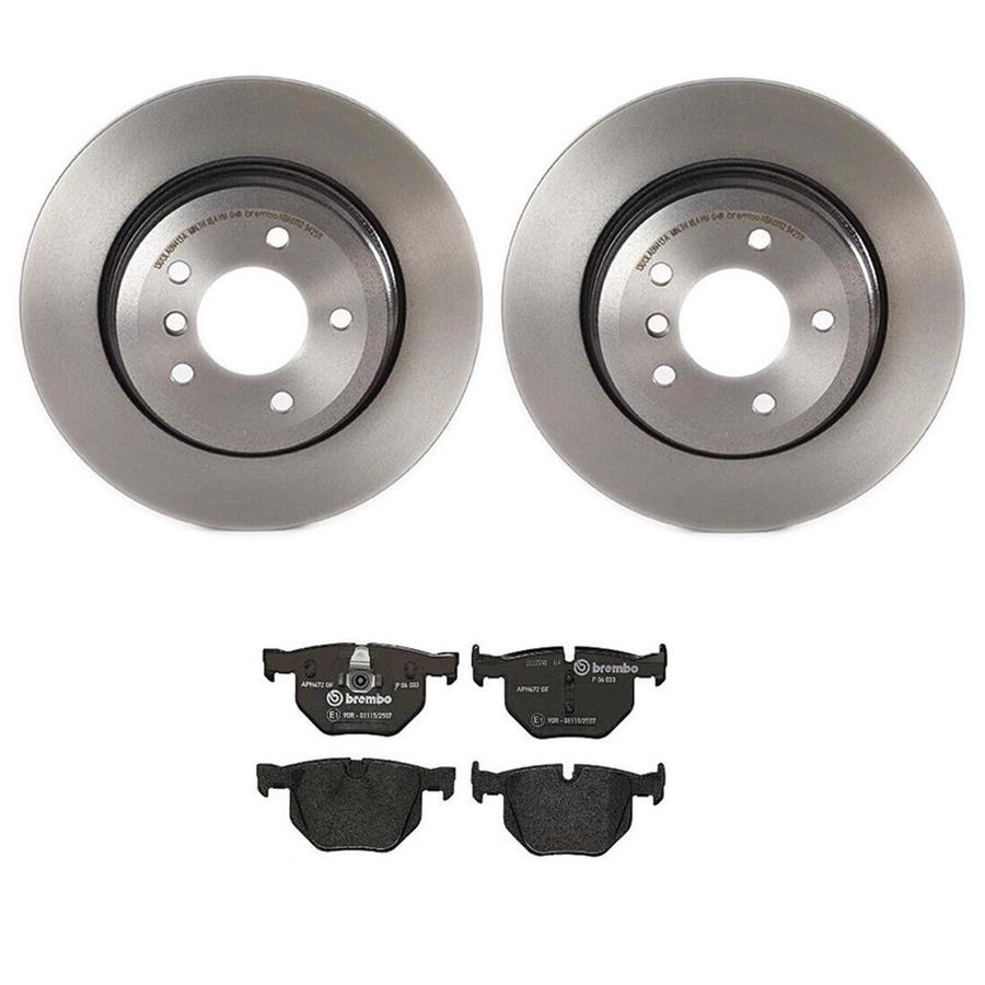 Brembo Disc Brake Pad and Rotor Kits KT04407