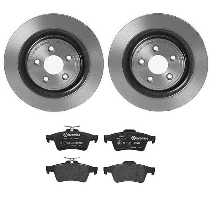 Brembo Disc Brake Pad and Rotor Kits KT04408