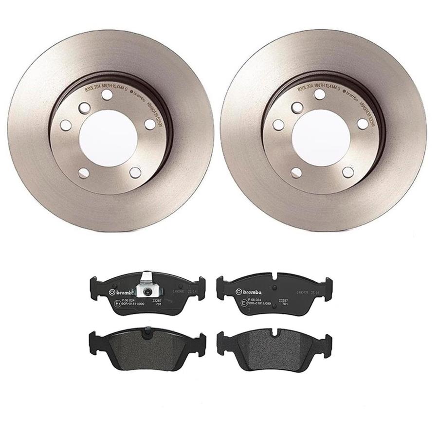 Brembo Disc Brake Pad and Rotor Kits KT04437