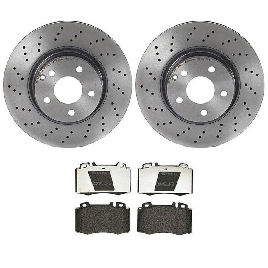 Brembo Disc Brake Pad and Rotor Kits KT04445