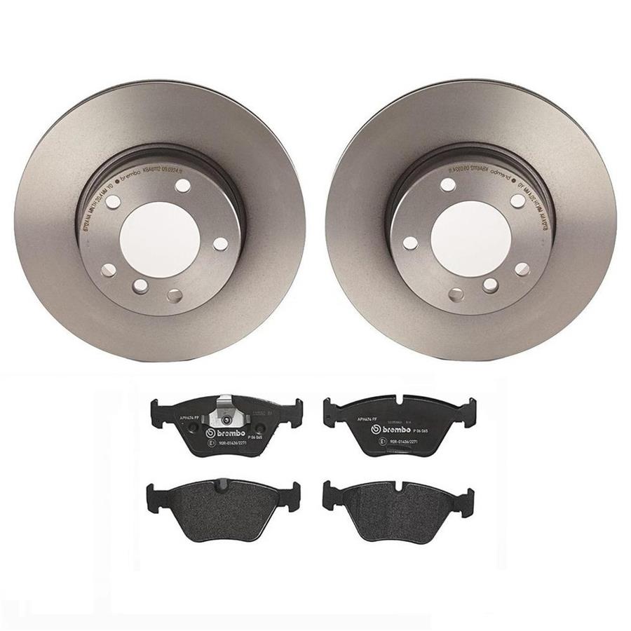 Brembo Disc Brake Pad and Rotor Kits KT04458