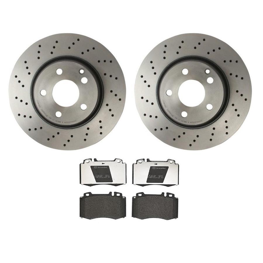 Brembo Disc Brake Pad and Rotor Kits KT04460
