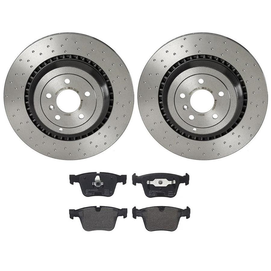 Brembo Disc Brake Pad and Rotor Kits KT04469
