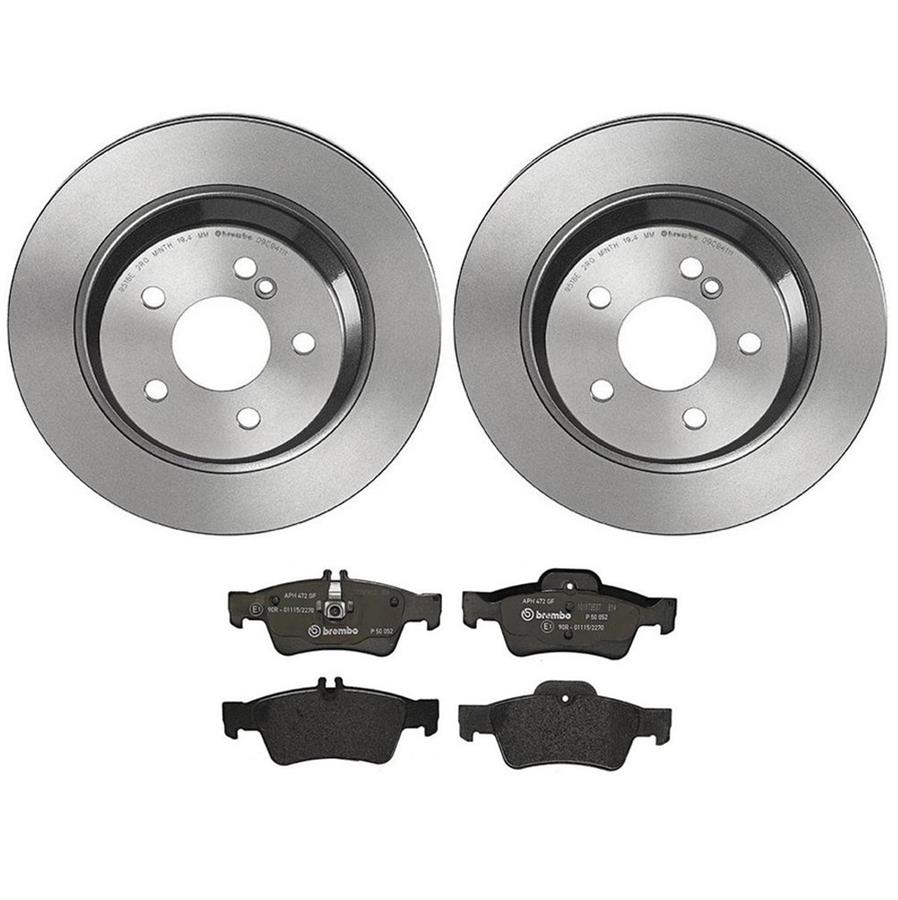Brembo Disc Brake Pad and Rotor Kits KT04471