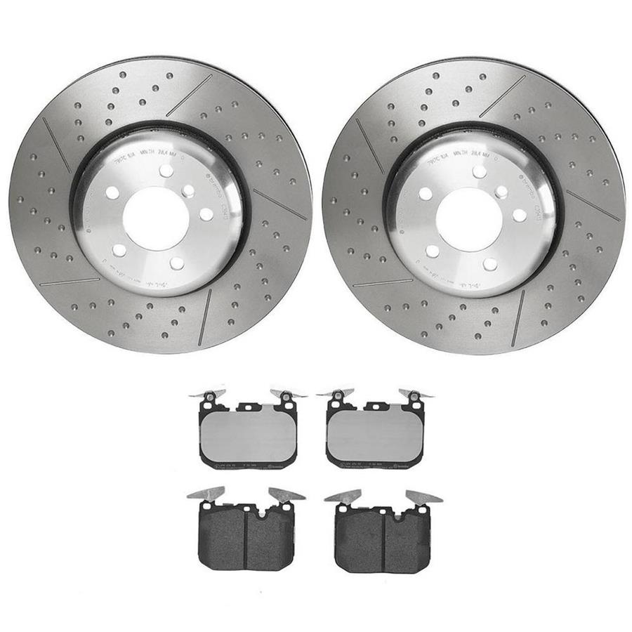 Brembo Disc Brake Pad and Rotor Kits KT04472