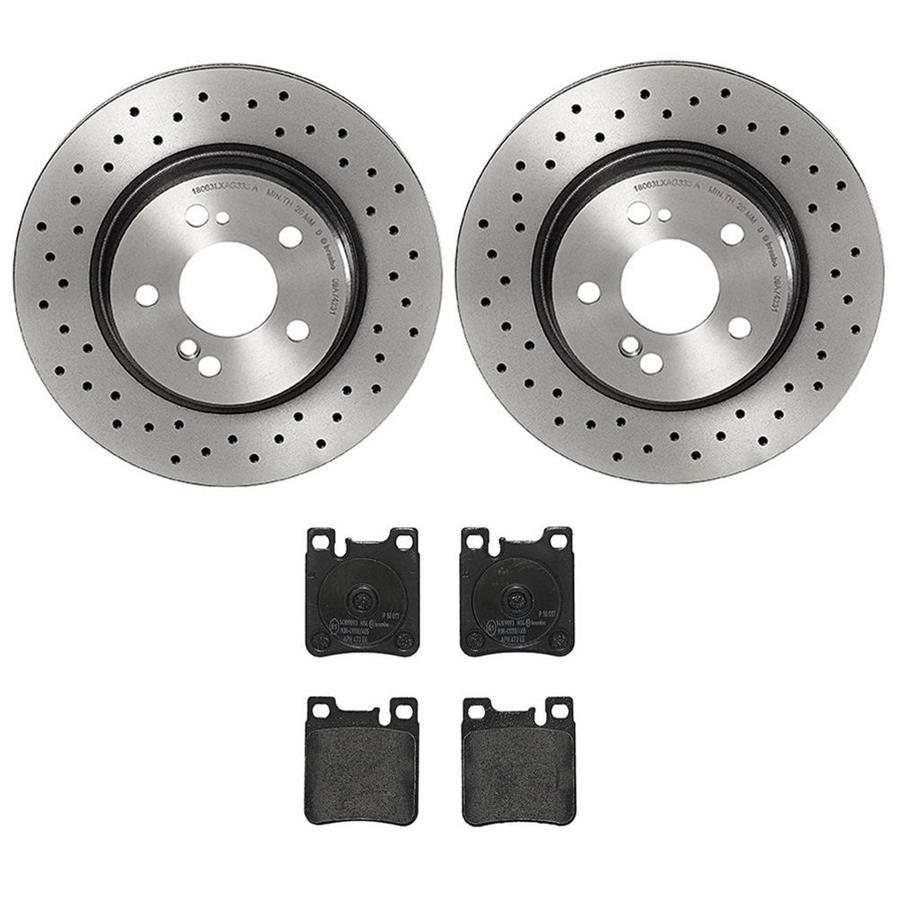 Brembo Disc Brake Pad and Rotor Kits KT04475