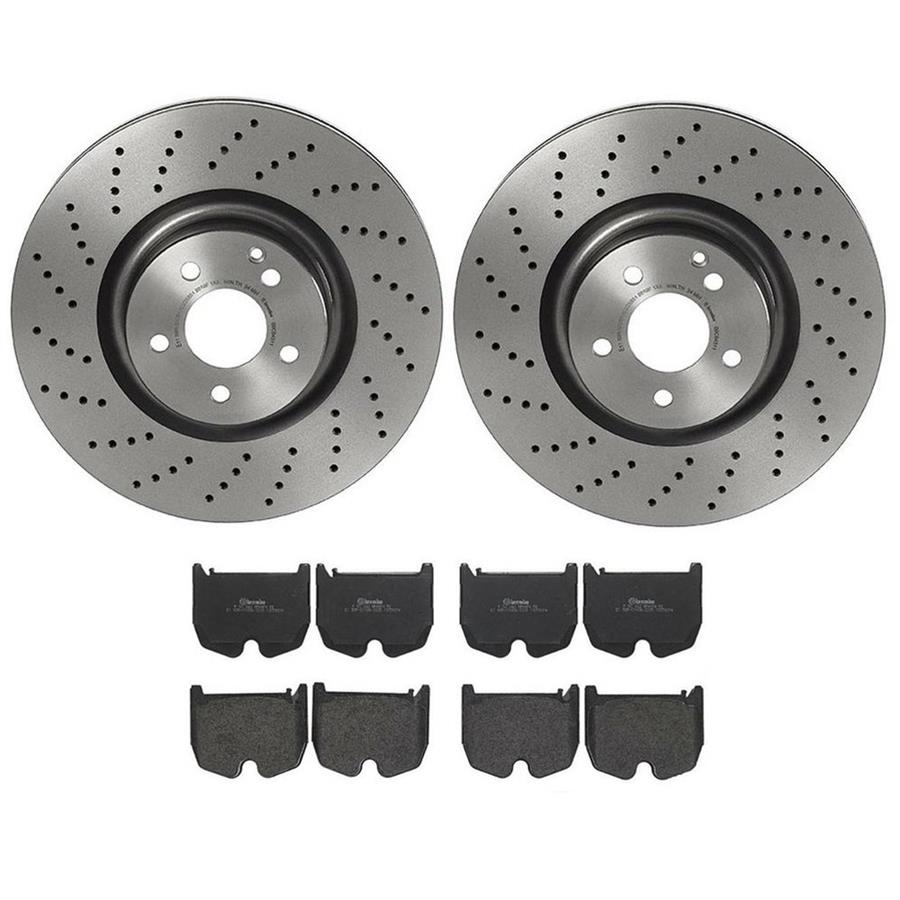 Brembo Disc Brake Pad and Rotor Kits KT04482