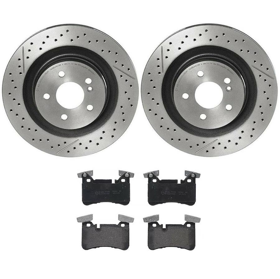 Brembo Disc Brake Pad and Rotor Kits KT04491