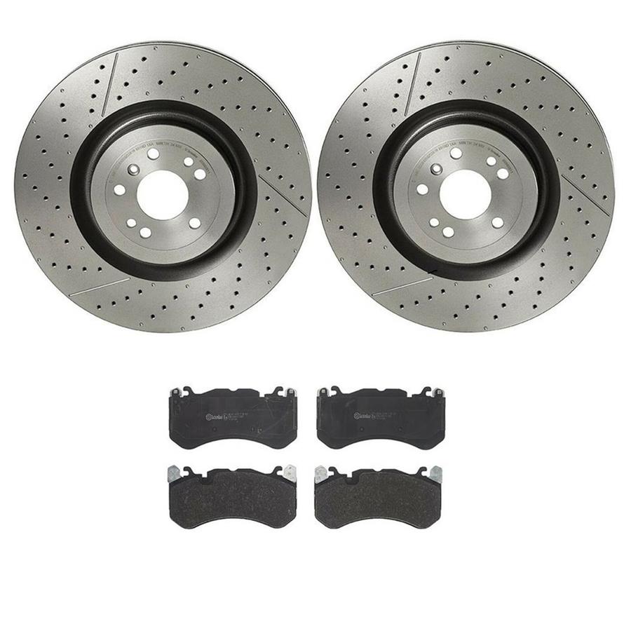 Brembo Disc Brake Pad and Rotor Kits KT04495