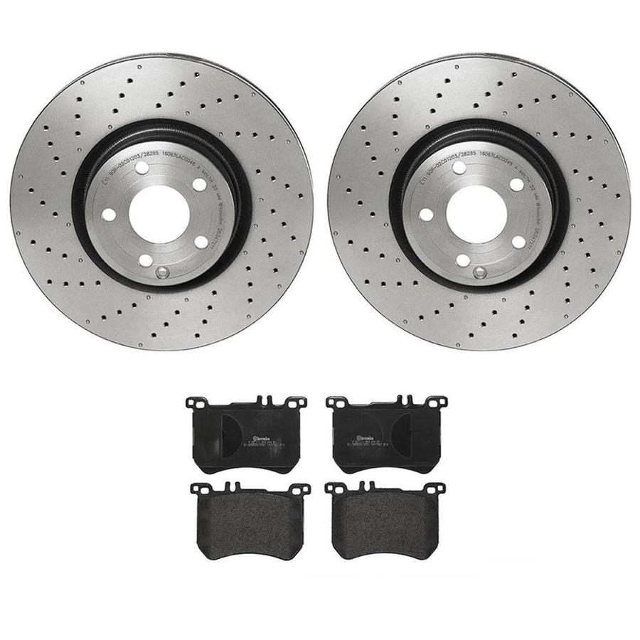 Brembo Disc Brake Pad and Rotor Kits KT04512