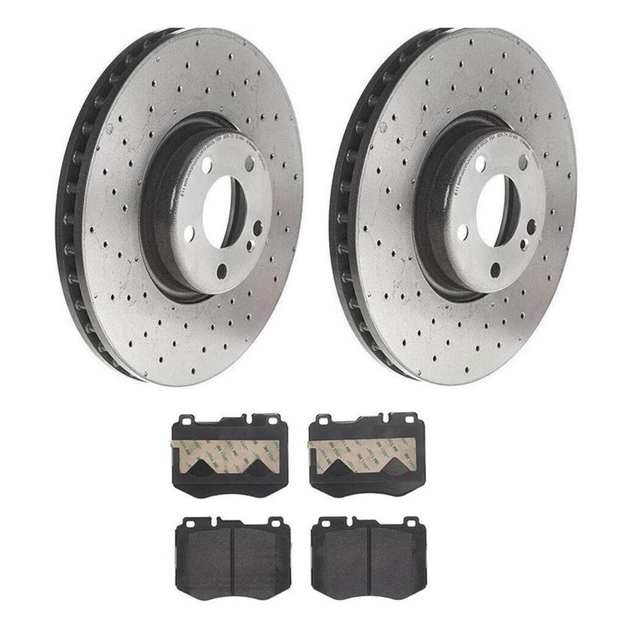 Brembo Disc Brake Pad and Rotor Kits KT04521