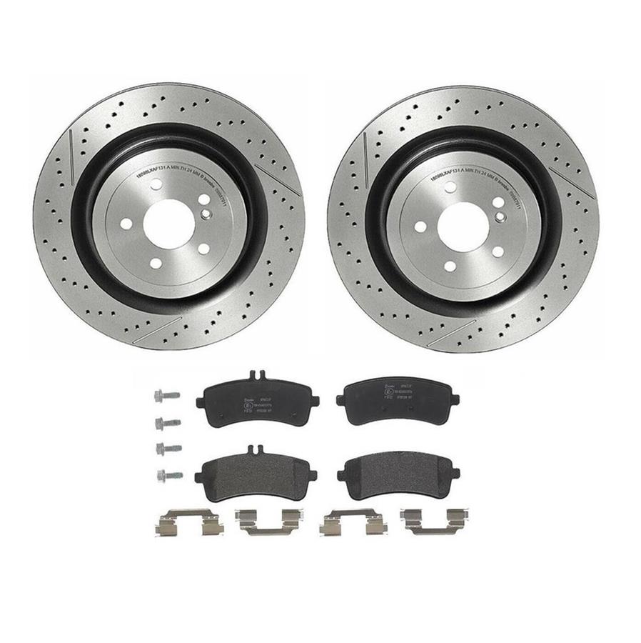 Brembo Disc Brake Pad and Rotor Kits KT04525