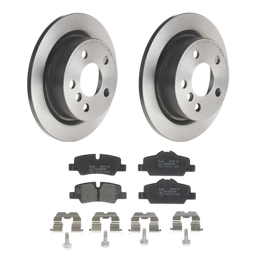 Brembo Disc Brake Pad and Rotor Kits KT04527