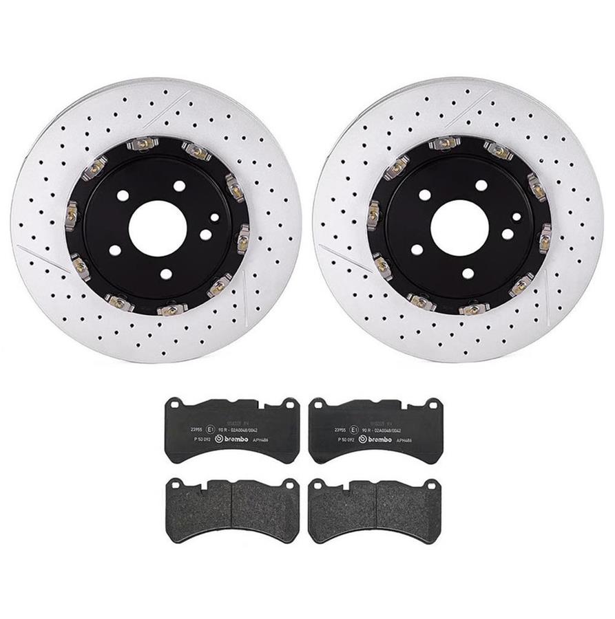 Brembo Disc Brake Pad and Rotor Kits KT04532