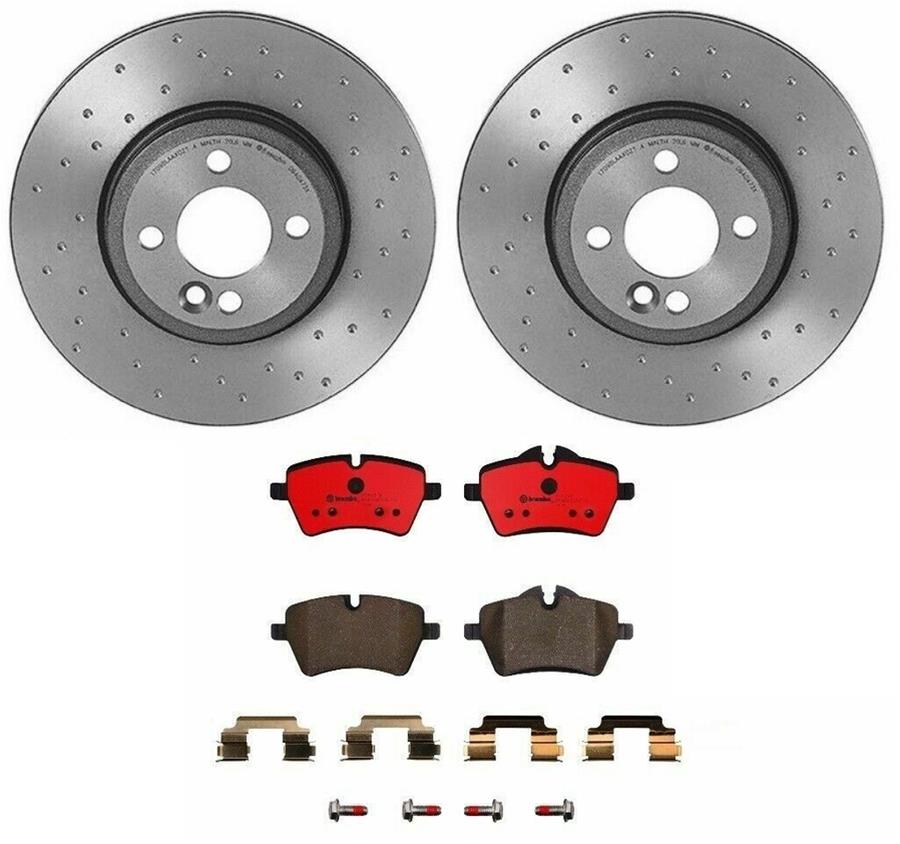 Brembo Disc Brake Pad and Rotor Kits KTX0041