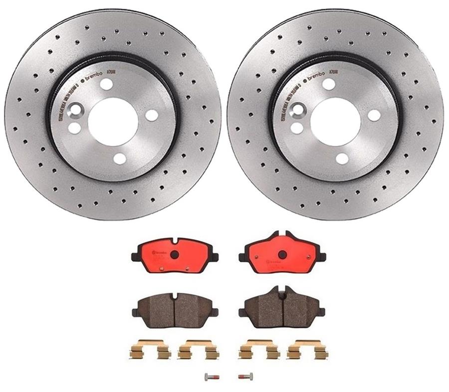 Brembo Disc Brake Pad and Rotor Kits KTX0048