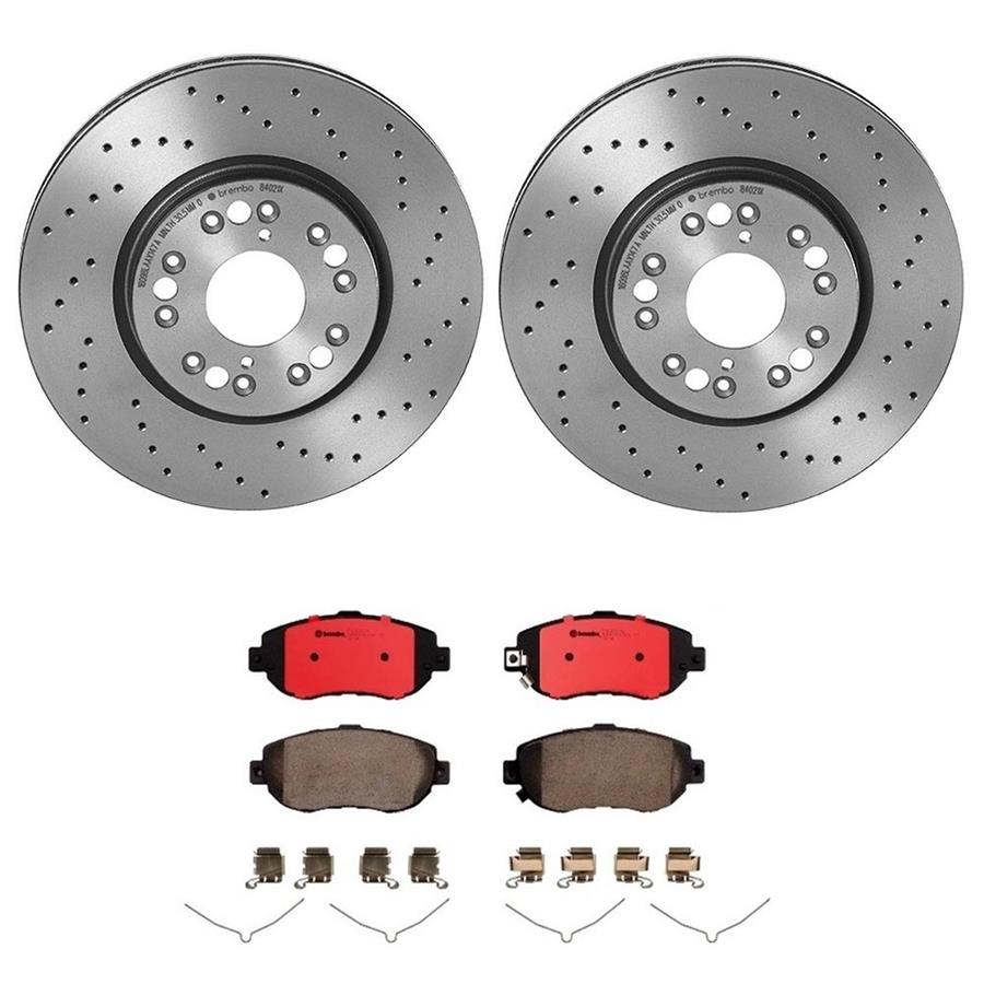 Brembo Disc Brake Pad and Rotor Kits KTX0083