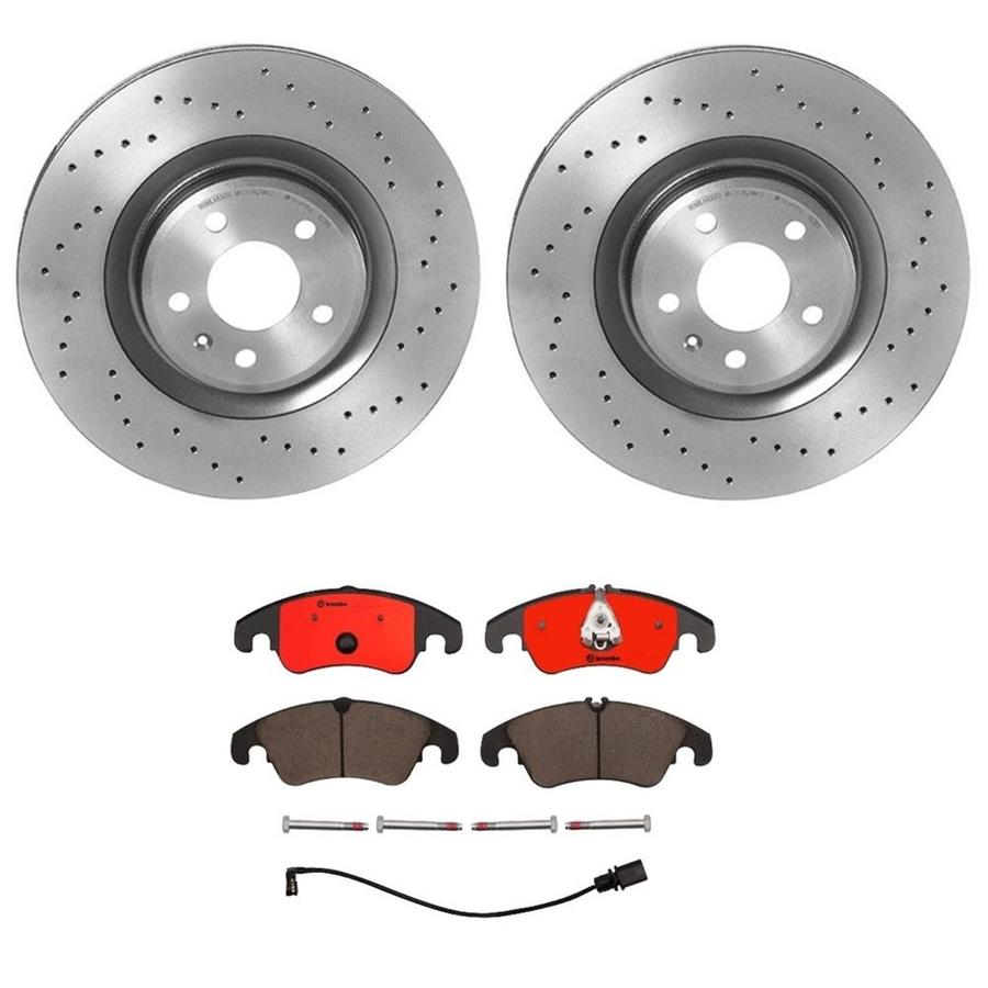 Brembo Disc Brake Pad and Rotor Kits KTX0106